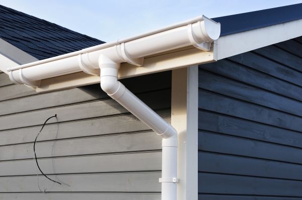 PVC Rain Gutter Installation in Leesburg
