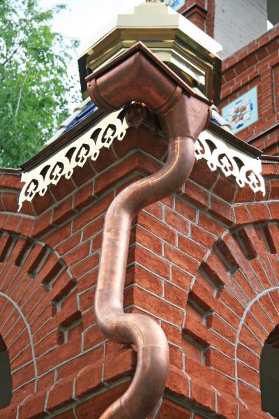 Church Downspout Installation in Leesburg